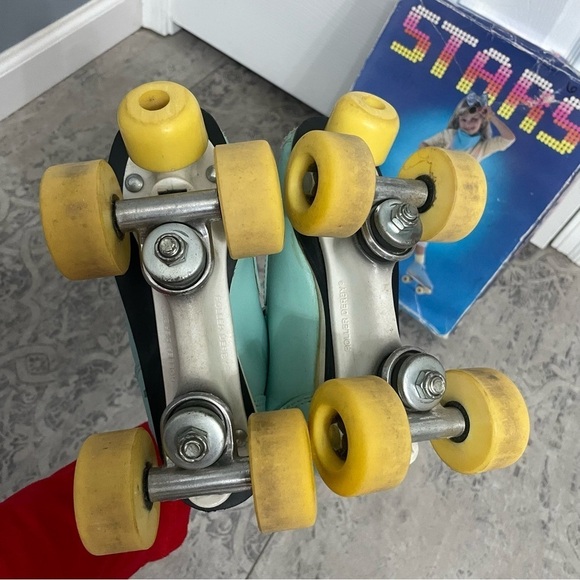 STARS Vintage Roller Derby Skates Girls Size 13 - Picture 6 of 8